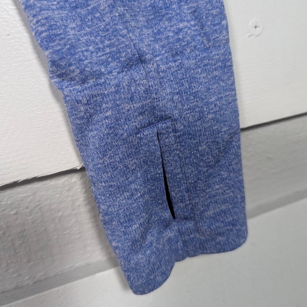 Oiselle Flyte Long Sleeve Shirt Medium Running Top Wings Out Altitude Blue Tech - Picture 4 of 7